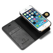 Detachable Wallet Ming Black Iphone 5/5S/5SE - Bling Cases.com