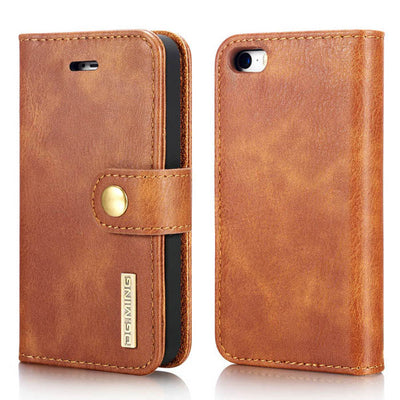 Detachable Wallet Ming Brown Iphone 5/5S/5SE - Bling Cases.com