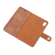 Detachable Ming Brown Wallet Iphone XR - Bling Cases.com