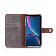 Detachable Ming Grey Wallet Iphone XR - Bling Cases.com