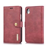 Detachable Ming Burgundy Wallet Iphone XR - Bling Cases.com