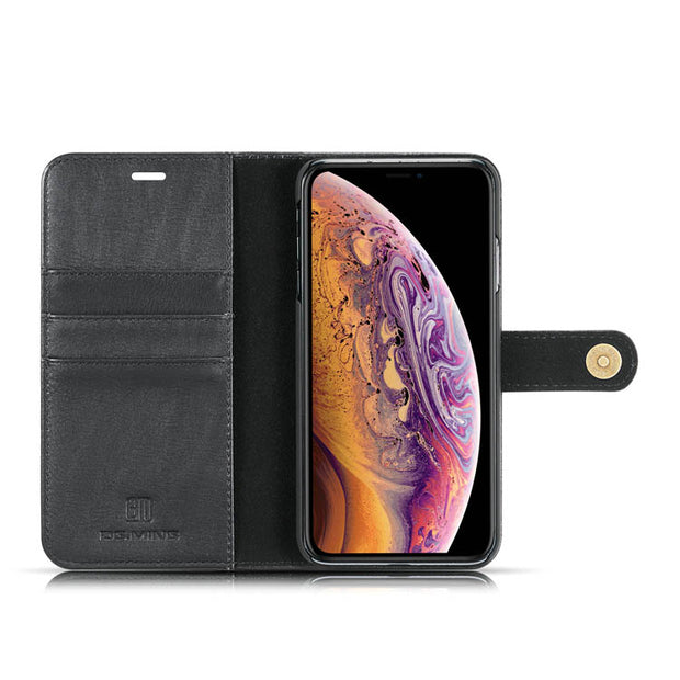 Detachable Ming Black Wallet Iphone XS MAX - Bling Cases.com
