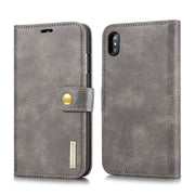 Detachable Ming Grey Wallet Iphone XS MAX - Bling Cases.com