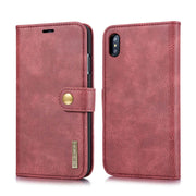 Detachable Ming Burgundy Wallet Iphone XS MAX - Bling Cases.com