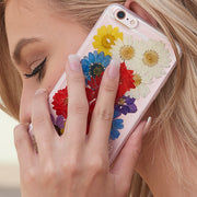 Real Flowers Rainbow IPhone XR