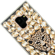 Handmade Gold Cheetah Case Samsung S9