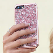 Hybrid Bling Case Pink Iphone 6/7/8 SE 2020