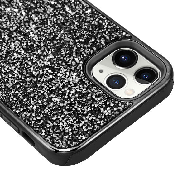 Hybrid Bling Grey IPhone 11 Pro Max - Bling Cases.com