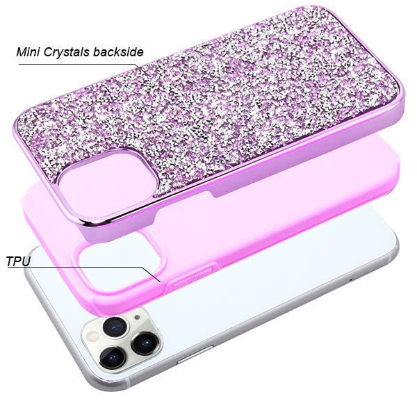 Hybrid Bling Purple IPhone 11 Pro Max - Bling Cases.com