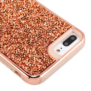 Hybrid Bling Case Rose Gold Iphone SE 2020 - Bling Cases.com