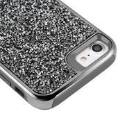 Hybrid Bling Case Grey Iphone SE 2020 - Bling Cases.com
