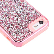 Hybrid Bling Case Pink Iphone SE 2020 - Bling Cases.com