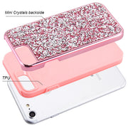 Hybrid Bling Case Pink Iphone 6/7/8 - Bling Cases.com