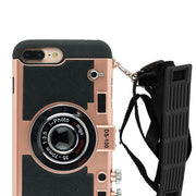Camera Case Rose Gold Iphone 6/7/8 Plus