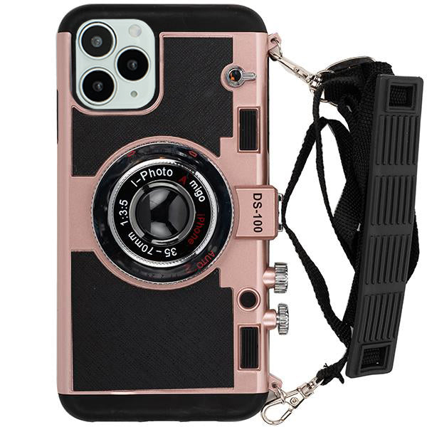 Camera Rose Gold Case IPhone 12/12 Pro