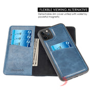 Detachable Wallet Blue Iphone 11 Pro - Bling Cases.com