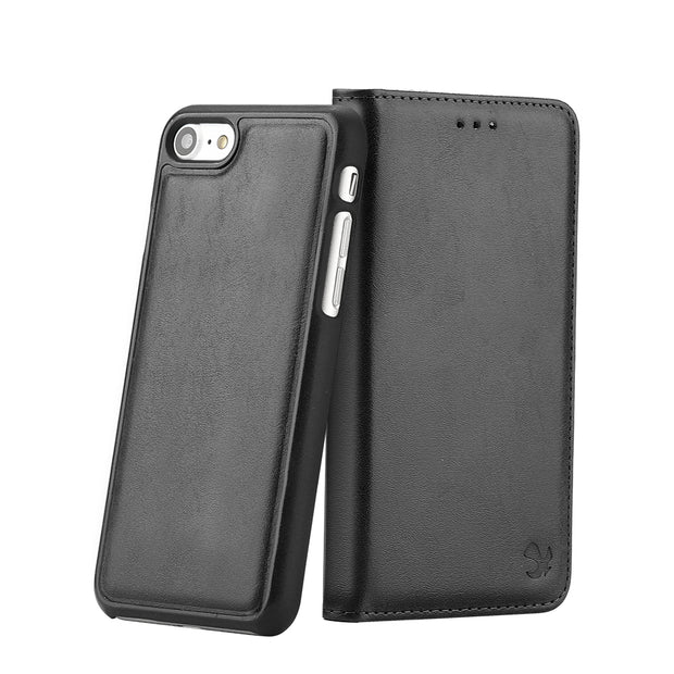 Detachable Wallet Black Iphone 6/7/8 - Bling Cases.com