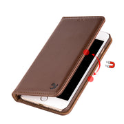 Detachable Wallet Brown Iphone SE 2020 - Bling Cases.com