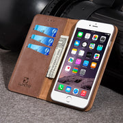 Detachable Wallet Brown Iphone 6/7/8 Plus - Bling Cases.com