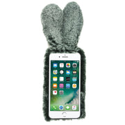 Bunny Fur Grey Case Iphone 7/8 Plus - Bling Cases.com