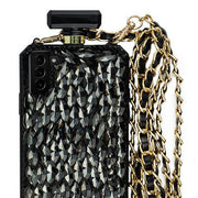 Handmade Bling Black Bottle Case Samsung S21 Plus
