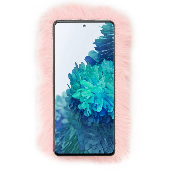 Fur Case Light Pink Samsung S20 FE