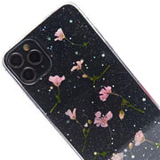 Real Flowers Pink Leaves Case IPhone 13 Pro Max