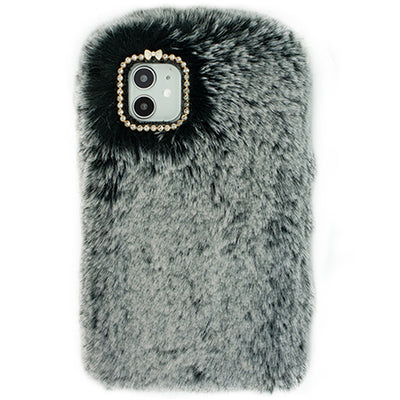Fur Dark Grey Case Iphone 11