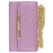 Glitter Detachable Purse Hot Light Purple Iphone XR
