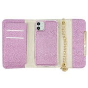 Glitter Detachable Purse Light Purple Iphone 11