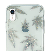 Weed Leaf Silver Case IPhone XR