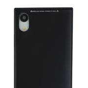 Square Hard Box Black Case Iphone XR