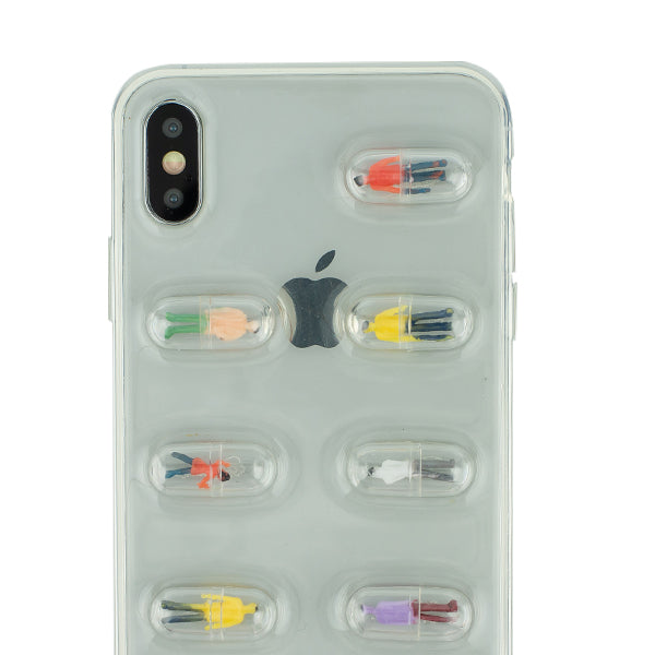 People Capsules 3D Case Iphone 10