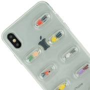 People Capsules 3D Case Iphone 10