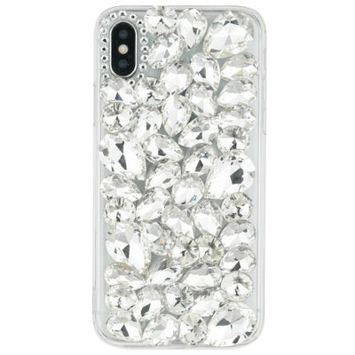 Handmade Silver Bling Case Iphone XS MAX - Bling Cases.com