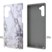Marble White Grey Case Samsung Note 10 - Bling Cases.com