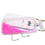 Liquid Hearts Pink Bottle Samsung S7 Edge - Bling Cases.com