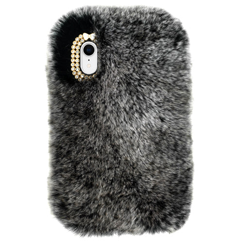 Fur Case Grey IPhone XR