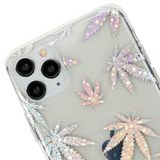 Weed Leaf Silver Case Iphone 11 Pro Max