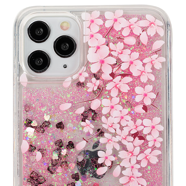 Orchid Flowers Liquid Case Iphone 11 Pro Max