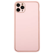 Leather Style Light Pink Gold Case IPhone 13 Pro Max