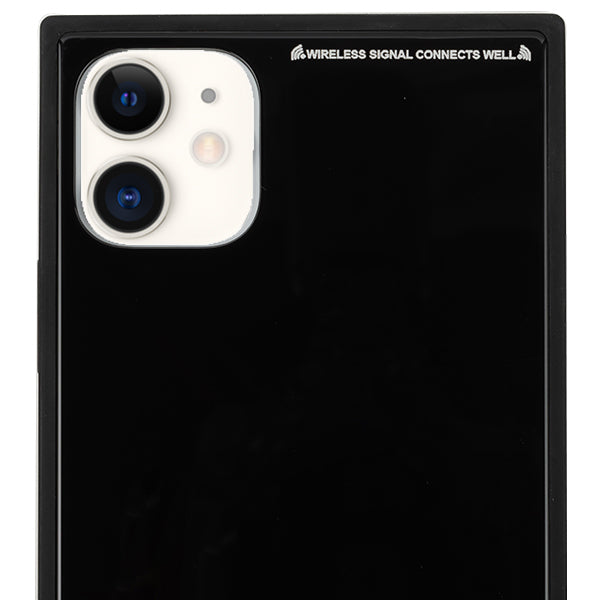 Square Hard Box Black Case Iphone 12 Mini