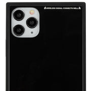 Square Hard Box Black Case IPhone 13 Pro