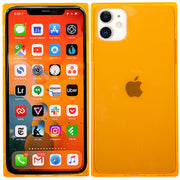 Square Box Skin Orange Iphone 12 Mini