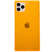 Square Box Orange Skin IPhone 13 Pro Max