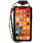 Handmade Bling Black Bottle Case IPhone 12 Pro Max