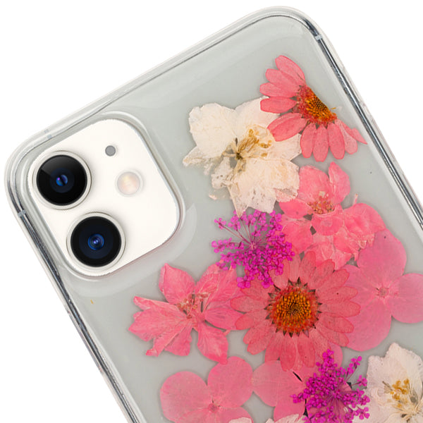 Real Flowers Pink Case Iphone 11