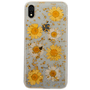 Real Flowers Yellow Flake Case Iphone XR