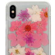 Real Flowers Pink Case Iphone XS Max