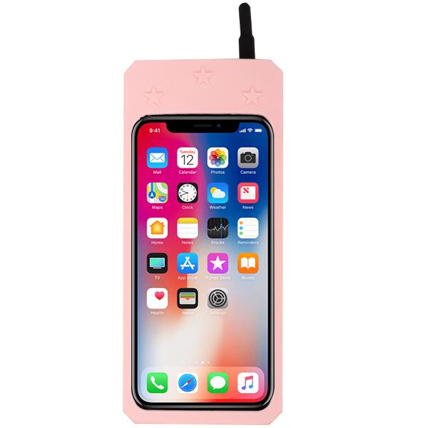 Brick Cell Phone Skin Pink IPhone 12/12 Pro